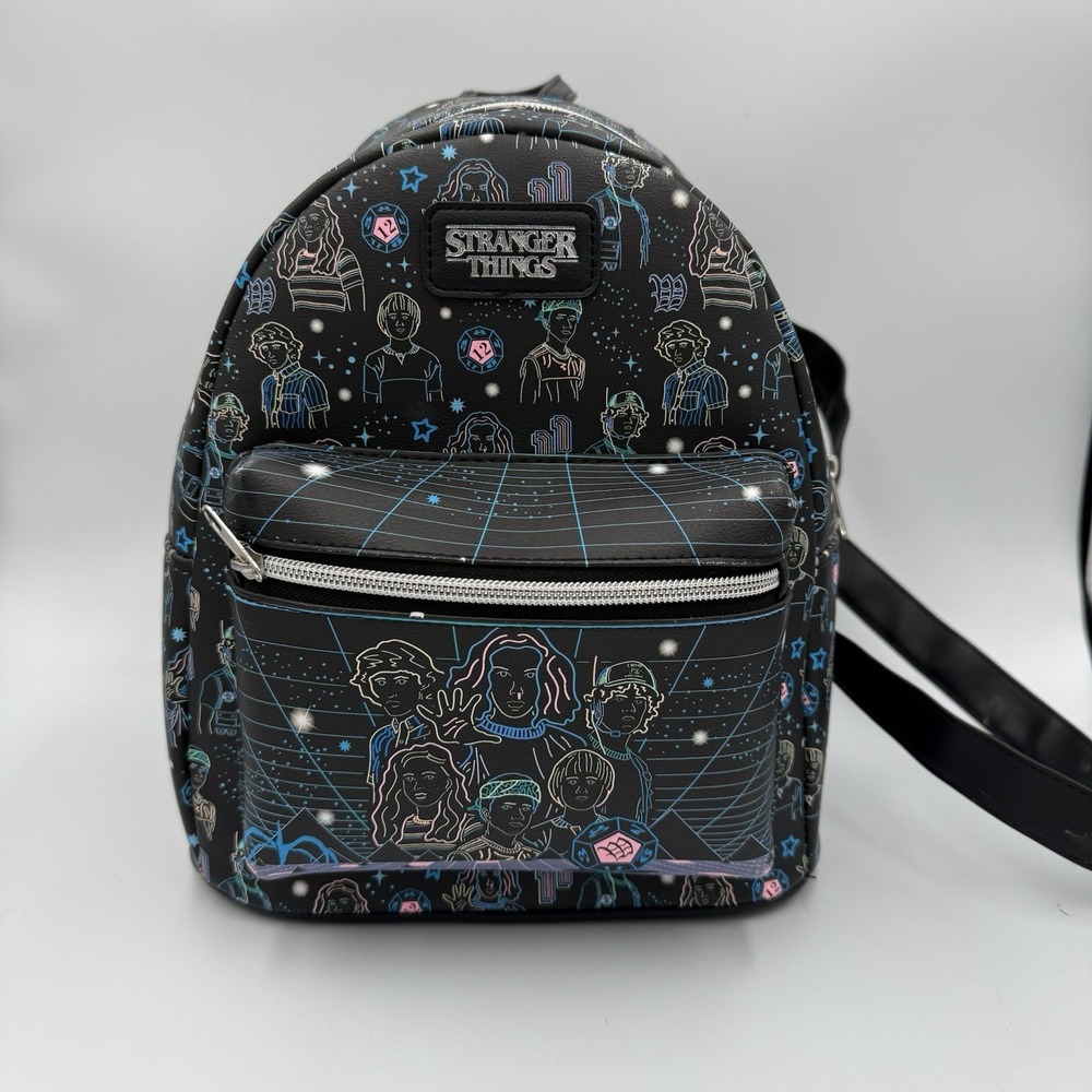 Funko Stranger Things Arcade Mini Backpack Blacklight Exclusive 2022